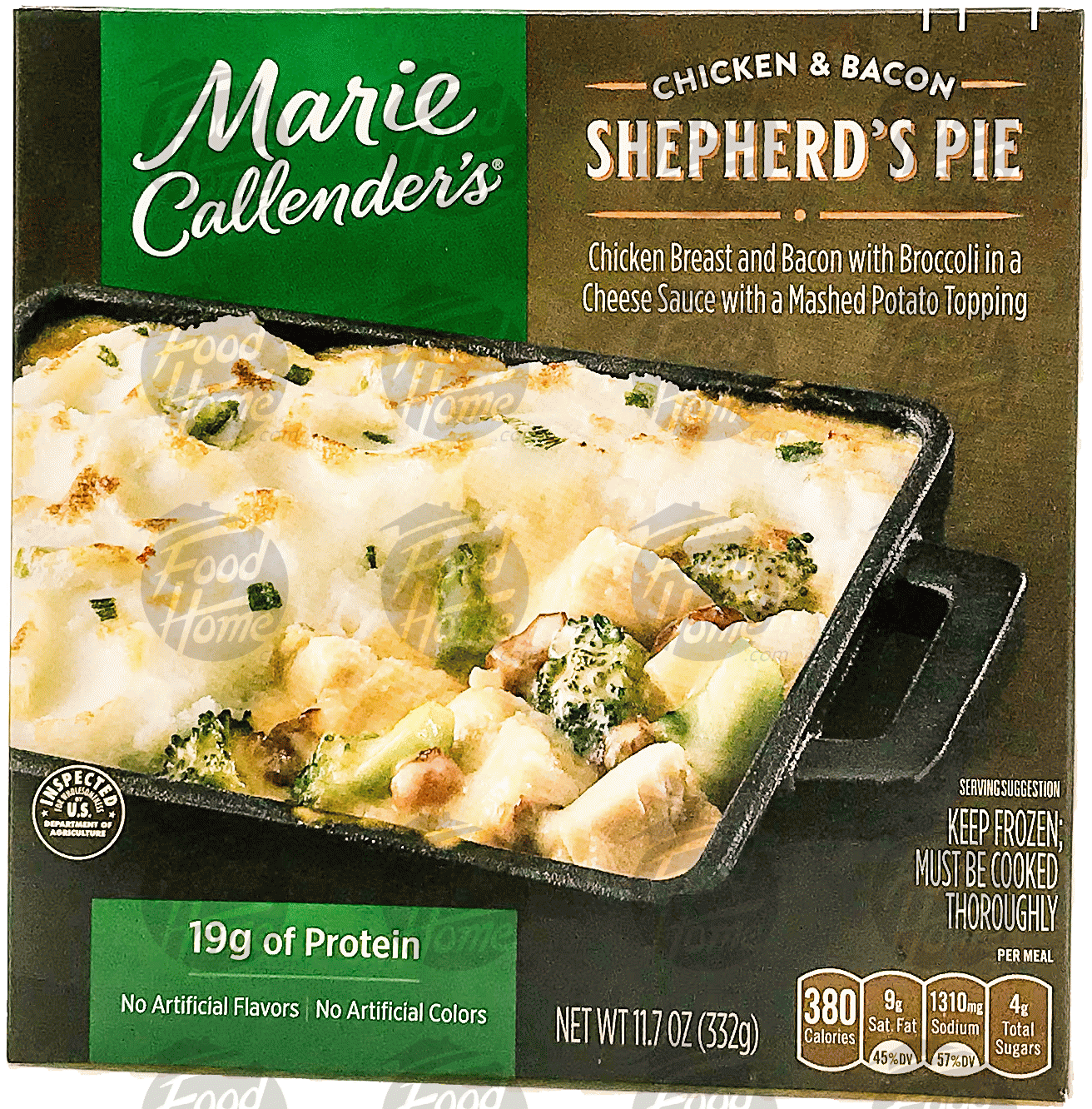 Marie Callender's  chicken & bacon shepherd's pie, frozen box Full-Size Picture